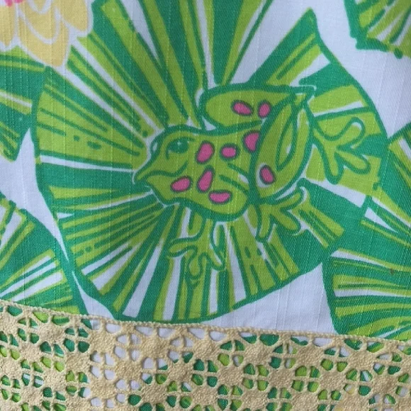 Lilly Pulitzer Cole Skirt Hip Hop Hooray Print Size 0 - Picture 4 of 10